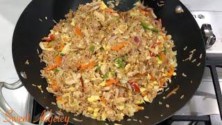 Party Pleasing Chicken Fried Rice Recipe