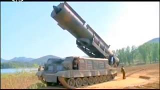 KCTV - North Korea Polaris 2 Nuclear Capable ICBM Test Firing [480p]