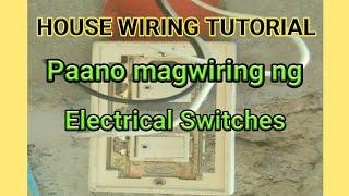 Two Gang Switch Wiring(Receptacle Type)|Kuya JTechnology|