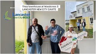 THEA TOWNHOUSE CORNER LOT NILA CLIENT SA WOODCRESS 3 (WO3 ) LANCASTER NEW CITY CAVITE -Agent Selah