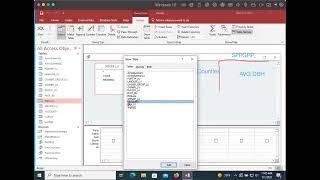 Microsoft access crosstab query