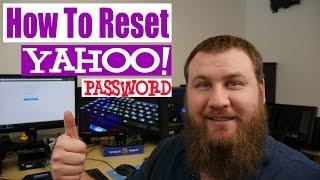 How to Reset Your Yahoo Email Password