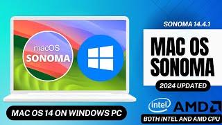 How to install macOS Sonoma on Windows PC 2024