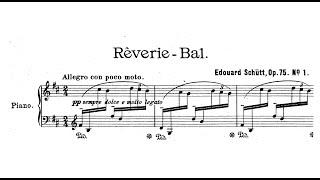 Eduard Schütt | Rêverie-Bal, Op.75/1