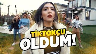 TİK TOKÇU OLDUM! | TİK TOKÇULARIN EVİNE ZİYARET | #vlog