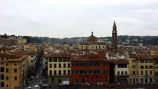 View from the roof terrace at the Antico Torre de Via Tornabuoni