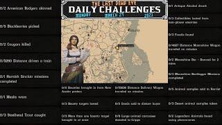 Badger Cougar Blackberry Hamish Sinclair Madam Nazar Locations Daily Challenges RDR2 Red Dead Online