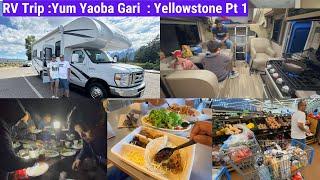 Yum yaoba Gari da koiba chatpa : RV Summer vacation Trip @Yellowstone National Park : Part 1