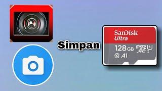 Cara Menyimpan ke Micro Sd / Memori Eksternal /Open Camera /Cinema FV 5