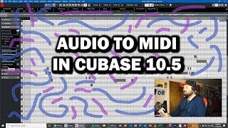Cubase Quick Tip: Converting Audio to MIDI
