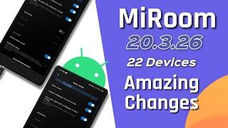 MiRoom 20.3.26 For 22 Devices Review - Global + Individual Dark, Subtitles, Unlock Animation ....