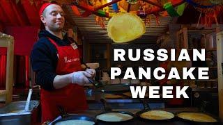 Maslenitsa (Pancake Festival) in Red Sqaure, Russia