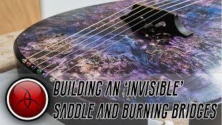 Burning Bridges and an Invisible Tailpiece - The Nebula - A Truly Custom Crimson Guitar