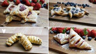 Puff Pastry 4 Ways | Little Sugar Kitchen|