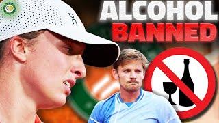 Should ALCOHOL have been BANNED at Roland Garros? | GTL Tennis Podcast