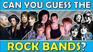 Guess the "ROCK BAND" QUIZ! | How Many "ROCK BANDS" Can You Recognize? Challenge/Trivia/Test