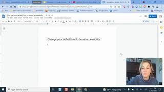 Configure Default Fonts in Google Docs