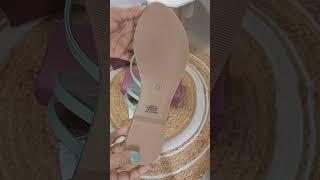 Ajio Flat Footwear Haulunder Rs.400/Ajio Summer flats unboxing 