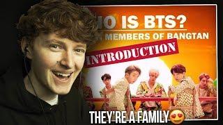 THEY'RE A FAMILY! (Who is BTS? The Seven Members of Bangtan | Reaction/Review)