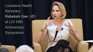 Rebekah Gee on Health Care Policy