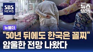 "50년 뒤에도 한국은 꼴찌"…암울한 전망 나왔다 / SBS / 뉴블더