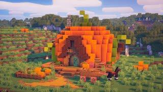 Minecraft | How to build a Pumpkin House