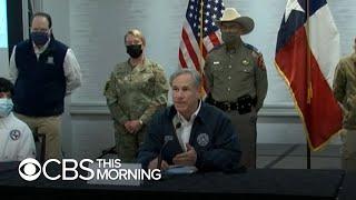 Texas Governor Greg Abbott passes blame for statewide power outages