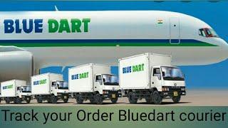 How To Track your Order Bluedart courier