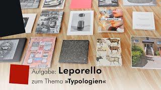 Aufgabe: Leporello zum Thema »Typologien«