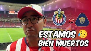 No se juega a nada!  Chivas 0 Pumas 0 I J15