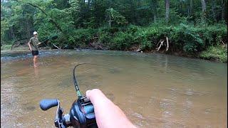 BIG Creek Bass on Topwater!! (Creek PB!)
