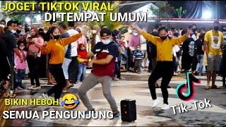 JOGET TIKTOK VIRAL DI TEMPAT UMUM BARENG CEWEK | SPESIAL WISATA MALAM | BIKIN NGAKAK PARAH