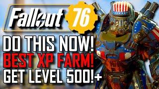 Fallout 76 | DO THIS NOW! | BEST Way to LEVEL UP FAST! | *LIMITED TIME FARM!*