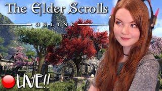 STARTING ESO BASE GAME!! Come Hang Out! | ESO Live #1