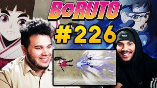 REACTION | "Boruto #226" - Tsubaki VS Denki!