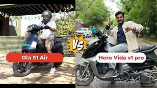 Ola S1 Air vs Hero Vida V1 Pro: Full Electric Comparison | Best Range, Price, Performance & Issues