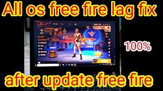 phoenix rog os free fire lag fix 100%working in tamil 2021|free fire lag after update