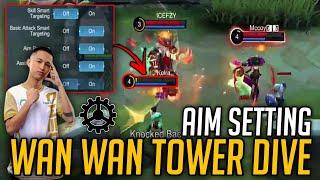 WAN WAN AGGRESSIVE TOWER DIVE | WAN WAN ROTATION