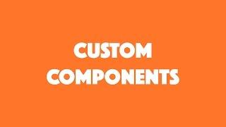 Custom Components in Ionic