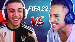 FIFA 22 | ADAM HAMRITA VS ACHRAF KADI  الموت ديال الضحك (PART 1)