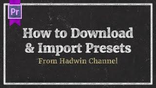 How to Download & Import Presets From Google Drive