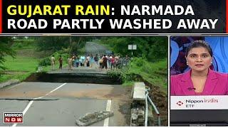 Gujarat Rain Triggers Red Alert | IMD Issues Red Alert For Narmada| Bridges Destroyed In Heavy Rains