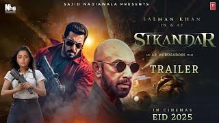 SIKANDAR - Trailer | Salman Khan | Rashmika Mandanna | Sathyaraj | A.R. Murugadoss | EID 2025 |