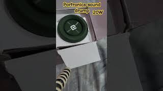 portronics sound drum p 20w bluetooth speeker #bluetoothspeeker