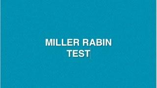 Miller Rabin Primality Test | With Solved Example |Cryptography And Network Security