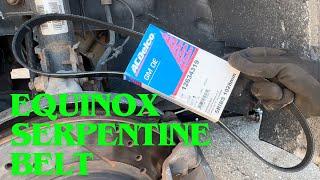 Chevy Equinox/GMC Terrain Serpentine Belt Replacement