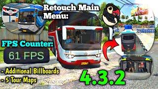 New Update 4.3.2! - Added Billboards and Retouch Main Menu in Bus Simulator Indonesia  | Bus Game