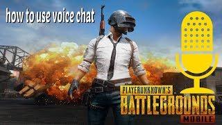 How To TURN ON Voice Chat In PUBG MOBILE for IOS