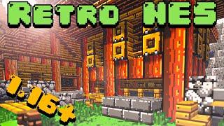 Retro NES Resource Pack CINEMATIC Showcase with SHADERS | Minecraft 1.16.X + Download