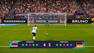 ARMENIA VS GERMANY | PENALTY SHOOT-OUT | PES 2021 PATCH 2022